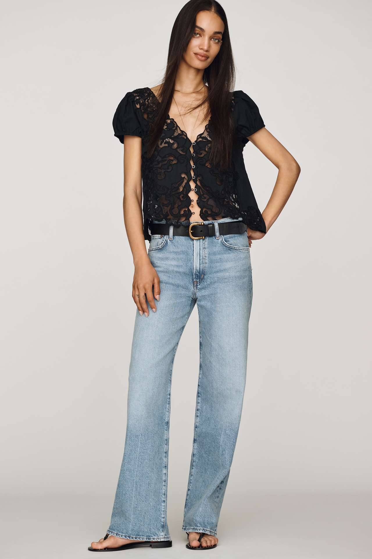AGOLDE Harper Mid-Rise Relaxed Jeans
