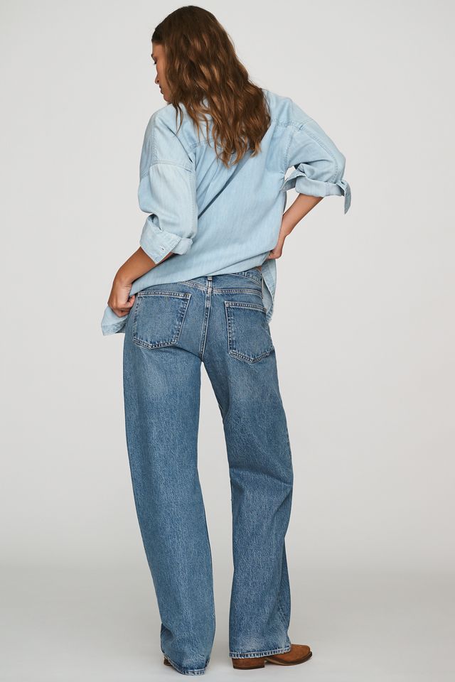 AGOLDE Low-Rise Loose Wide-Leg Jeans #3