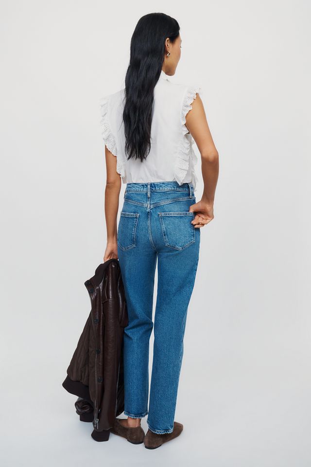 AGOLDE Lana High-Rise Straight Jeans #3