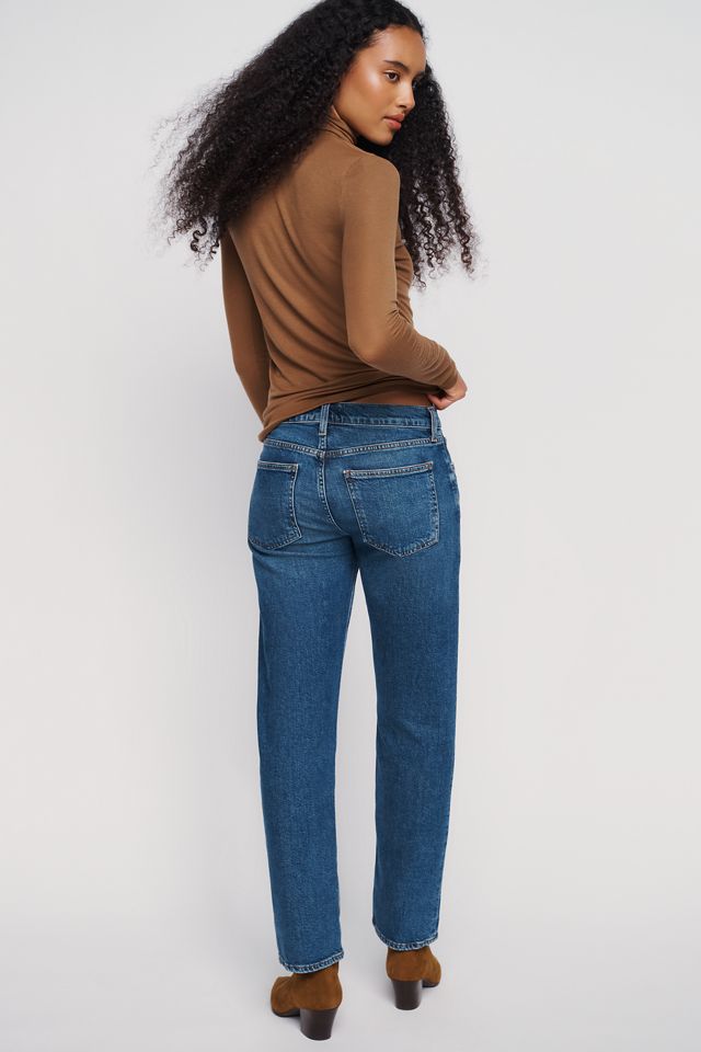 AGOLDE Stovepipe Low-Rise Straight-Leg Jeans #3