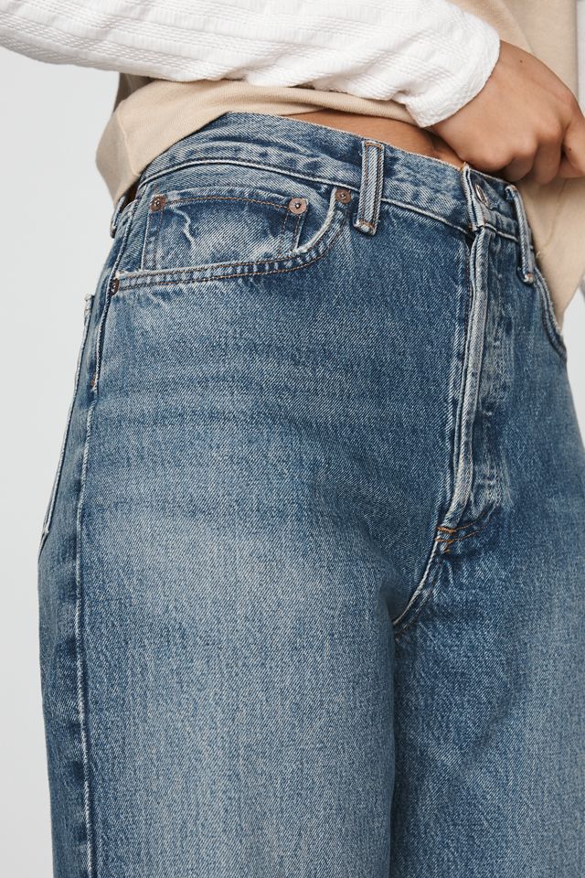 AGOLDE Big Cuff High-Rise Wide-Leg Jeans #2