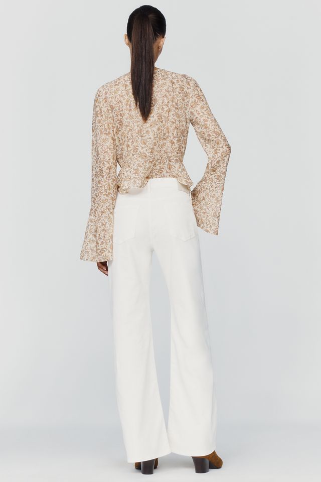 Citizens of Humanity Nora Low-Rise Wide-Leg Corduroy Jeans #3