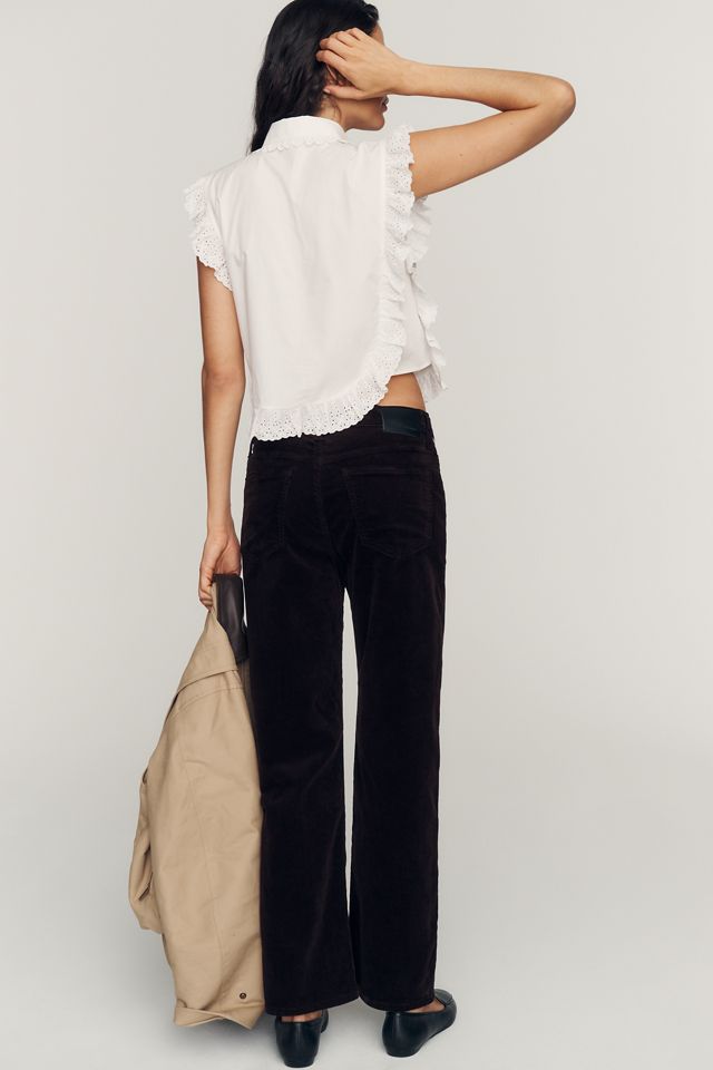 Citizens of Humanity Palma High-Rise Straight-Leg Corduroy Jeans #3