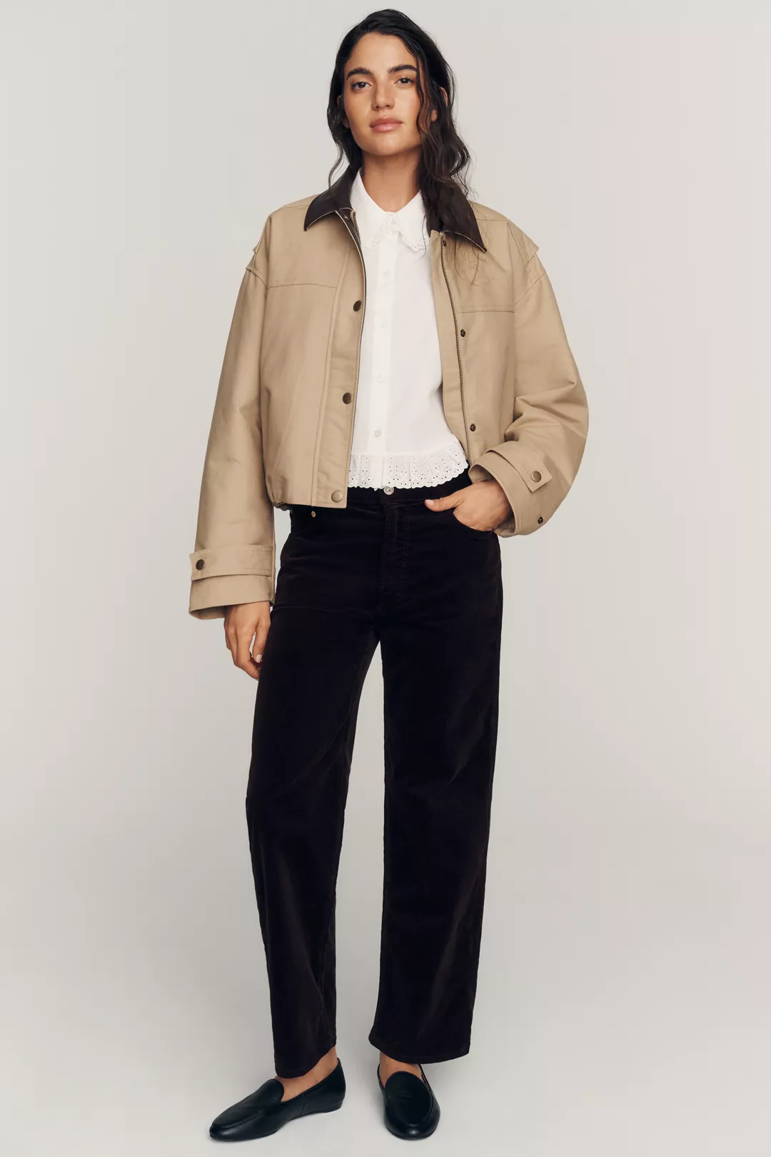 Citizens of Humanity Palma High-Rise Straight-Leg Corduroy Jeans