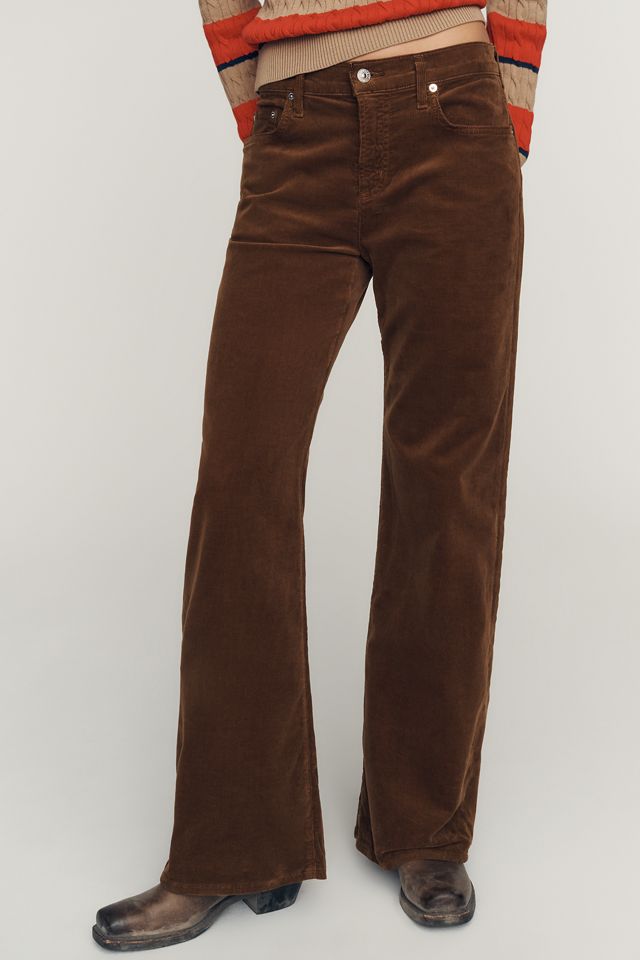 Citizens of Humanity Nora Low-Rise Wide-Leg Corduroy Jeans #1