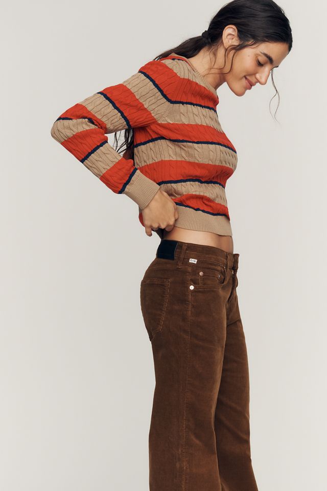 Citizens of Humanity Nora Low-Rise Wide-Leg Corduroy Jeans #2