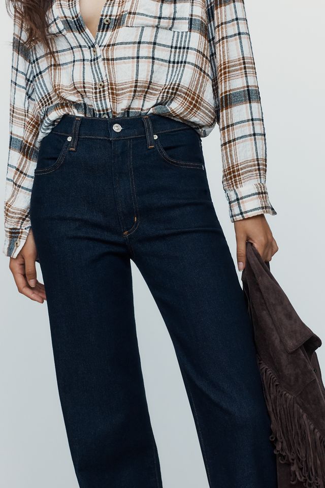 Citizens of Humanity Annina 33" High-Rise Wide-Leg Jeans #1
