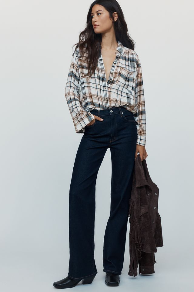 Citizens of Humanity Annina 33" High-Rise Wide-Leg Jeans #3