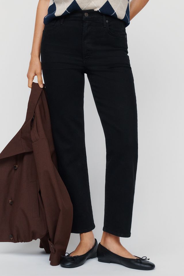 Citizens of Humanity Caia High-Rise Straight-Leg Jeans #1
