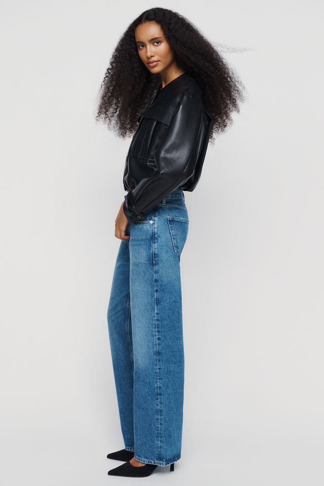 Citizens of Humanity Lindz Easy Low-Rise Straight-Leg Jeans #1