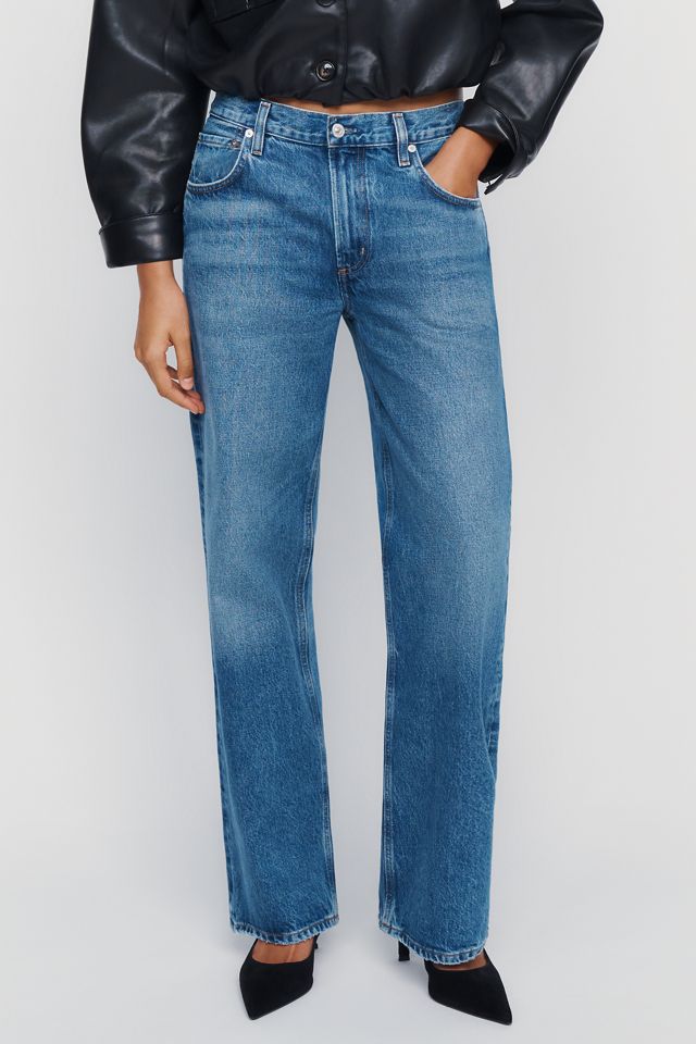Citizens of Humanity Lindz Easy Low-Rise Straight-Leg Jeans #2