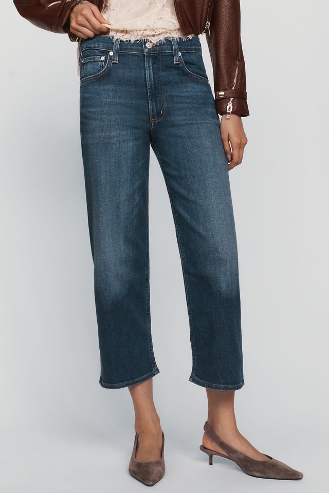 Citizens of Humanity Petite Palma Silk Blend Straight Leg Jeans #1