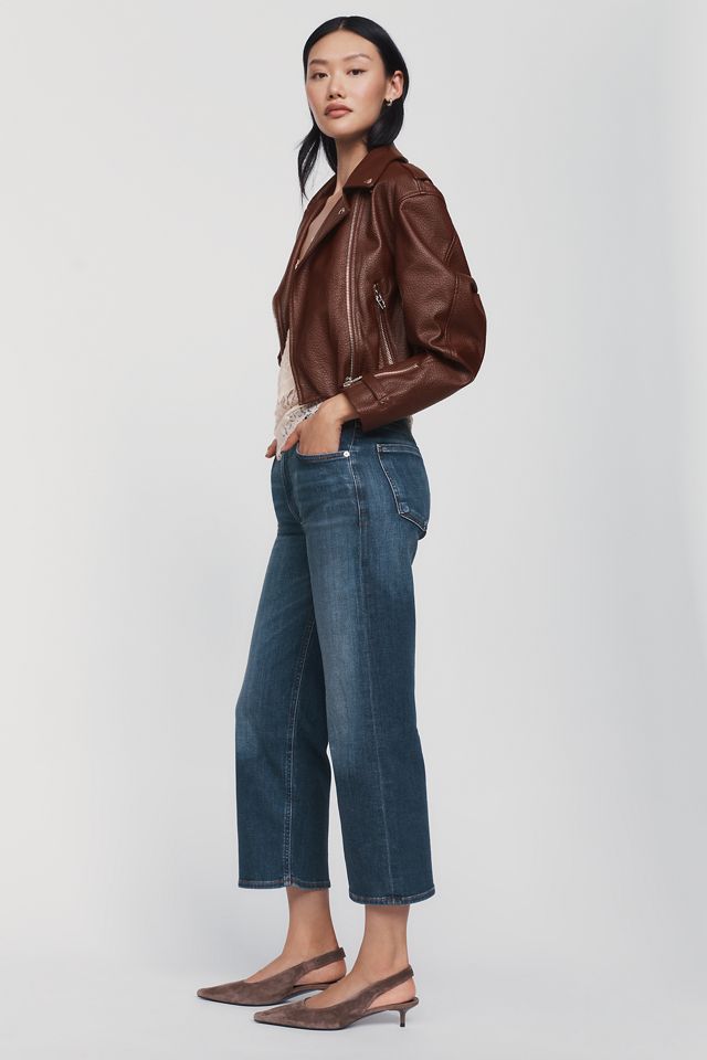 Citizens of Humanity Petite Palma Silk Blend Straight Leg Jeans #2