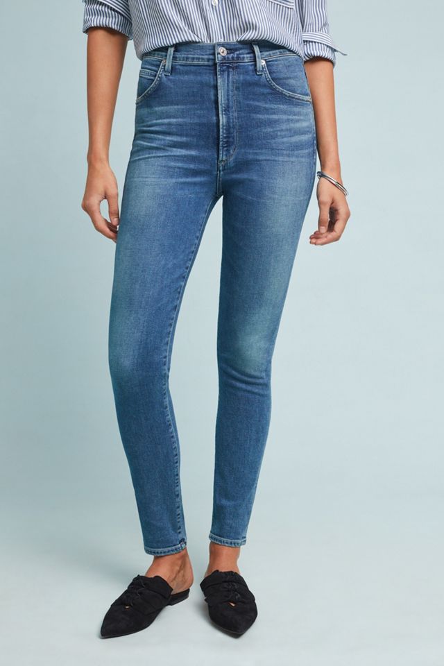 Citizens of Humanity Chrissy Ultra High-Rise Skinny Ankle Jeans #1