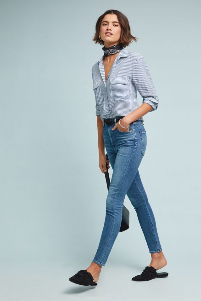 Citizens of Humanity Chrissy Ultra High-Rise Skinny Ankle Jeans