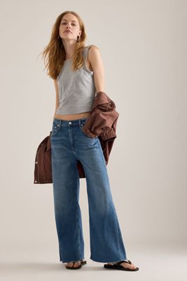 Citizens of Humanity Lyra Wide-Leg Crop Jeans