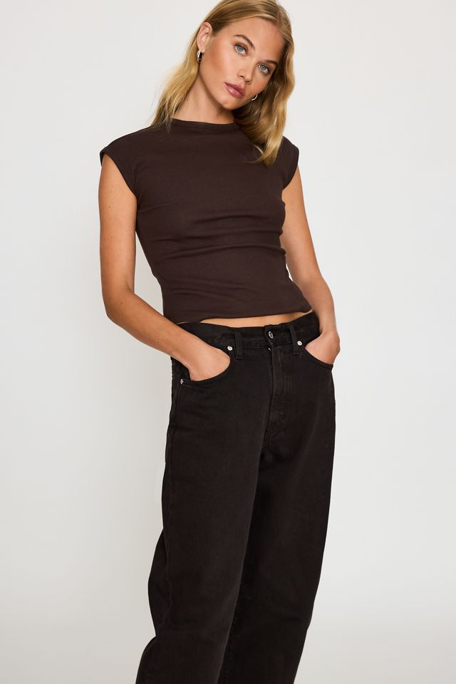 Citizens of Humanity Hoch Geschnittene Tapered Jeans #4