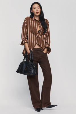AGOLDE Arc High Rise Tapered Jeans by Anthropologie