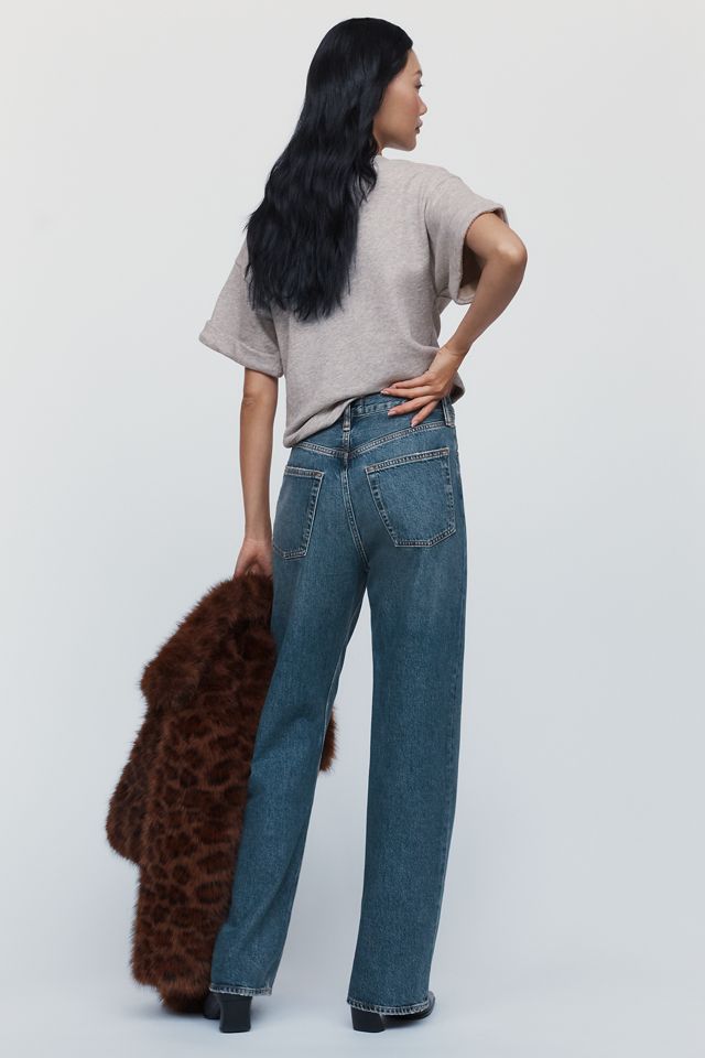 AGOLDE Vintage Loose High Rise Straight Leg Jeans #4