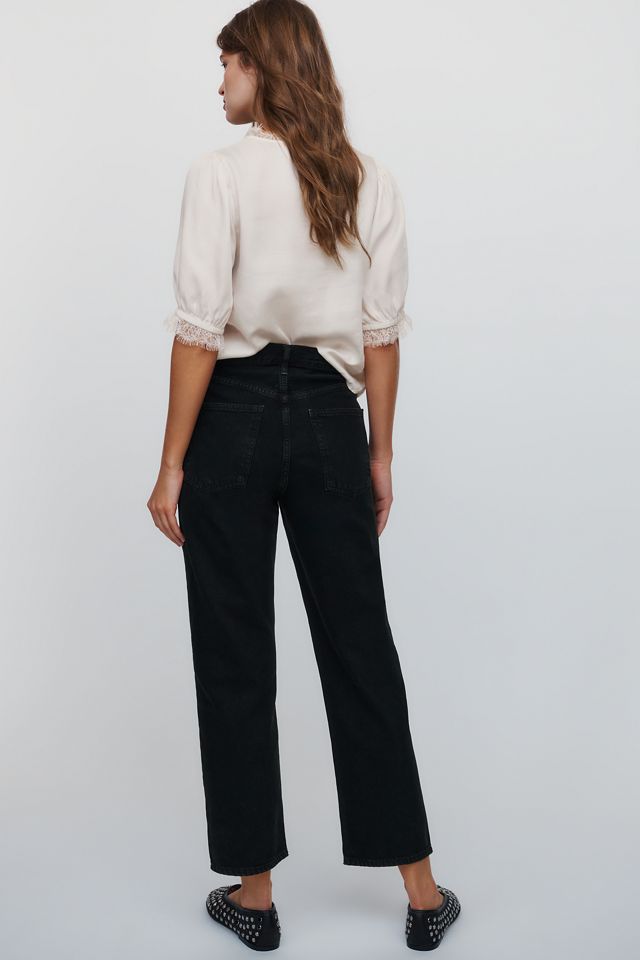 AGOLDE 90s Cropped Mid Rise Relaxed Straight Jeans #4