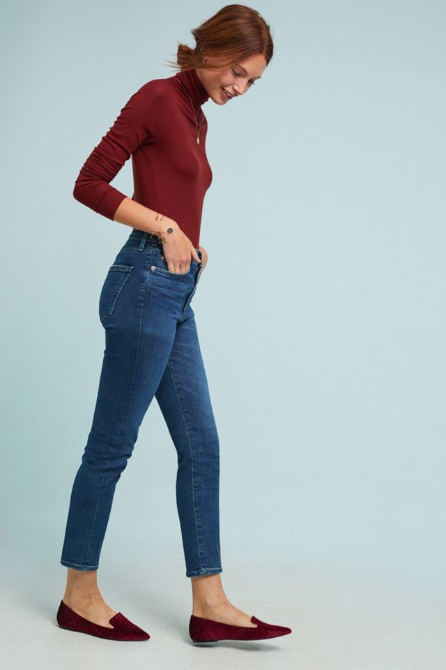 Citizens of Humanity High-Rise Cropped Skinny Petite Jeans #3