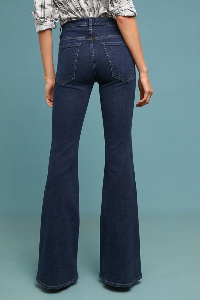 パンツ CITIZENS OF HUMANITY SUPER FLARE DENIM Citizens of Humanity Chloe Petite Mid Rise Super Flare Jeans