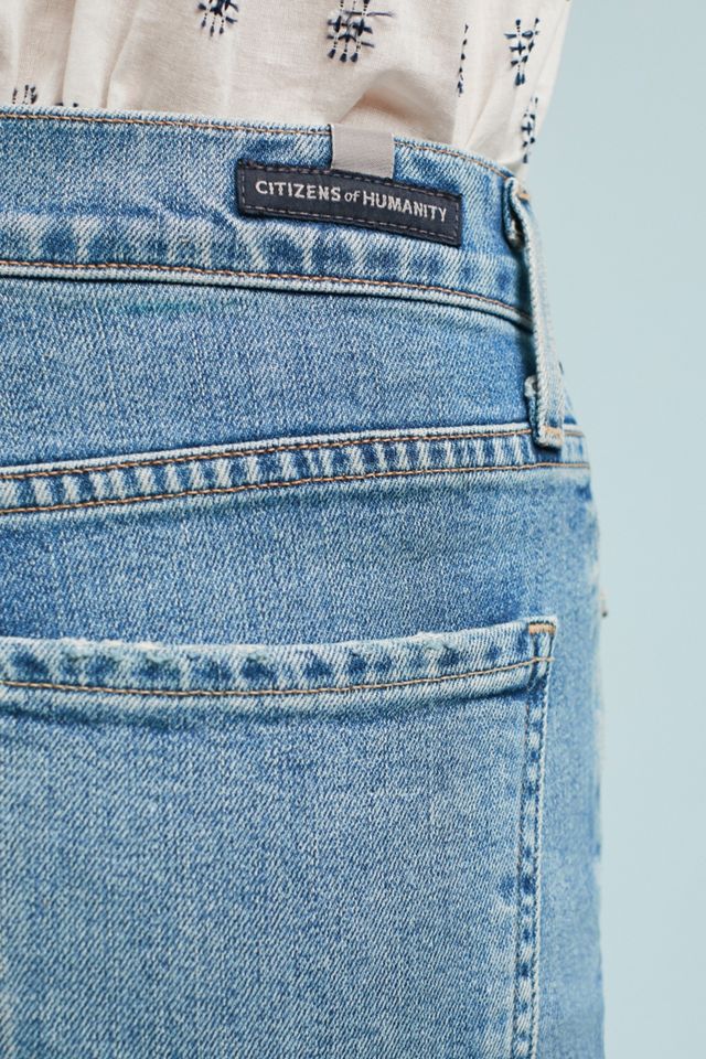 Citizens of Humanity Olivia Ultra High-Rise Slim Ankle Jeans #1