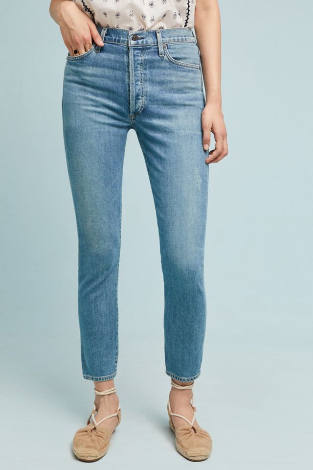 Citizens of Humanity Olivia Ultra High-Rise Slim Ankle Jeans #2