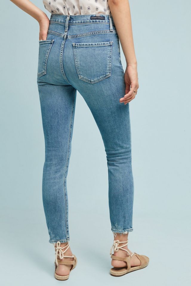 Citizens of Humanity Olivia Ultra High-Rise Slim Ankle Jeans #5