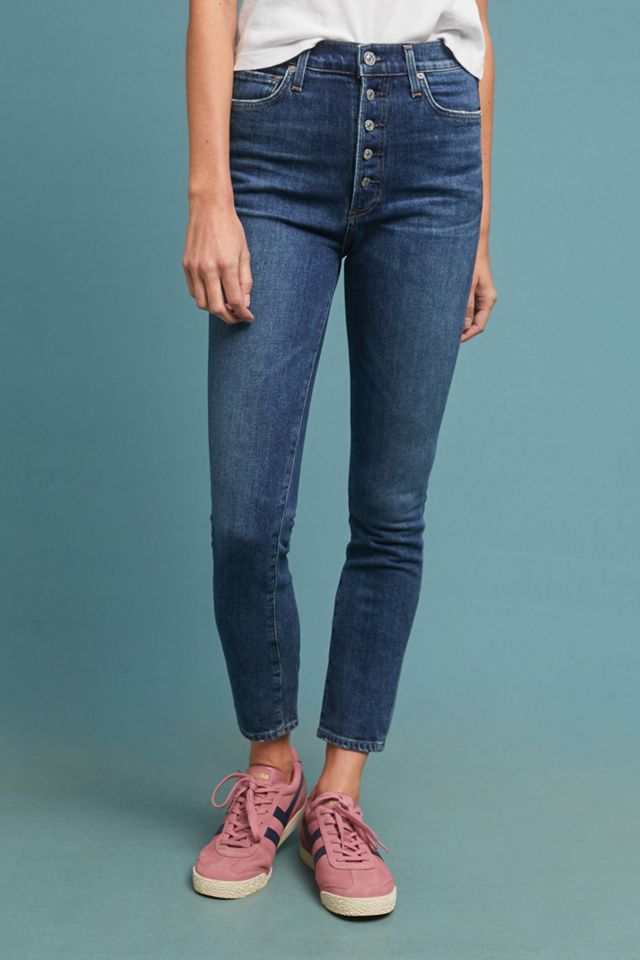 Citizens of Humanity Olivia Ultra High-Rise Slim Ankle Jeans #4