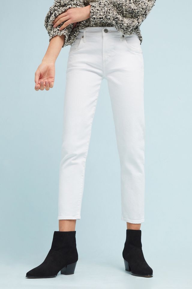Citizens of Humanity Elsa Mid-Rise Slim Cropped Jeans #1