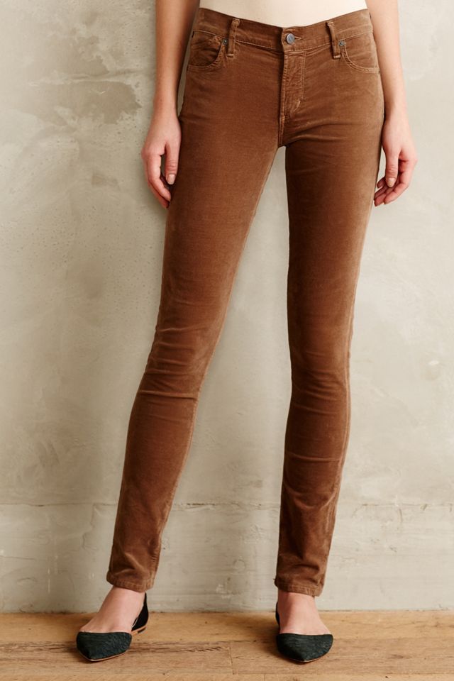 Citizens of Humanity Avedon Velvet Skinny Jeans #1
