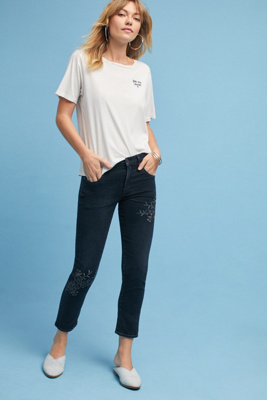 Citizens of Humanity Elsa Mid Rise Slim Fit Cropped Jeans