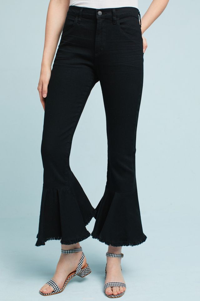 Citizens of Humanity Drew High-Rise Cropped Flare Jeans #1