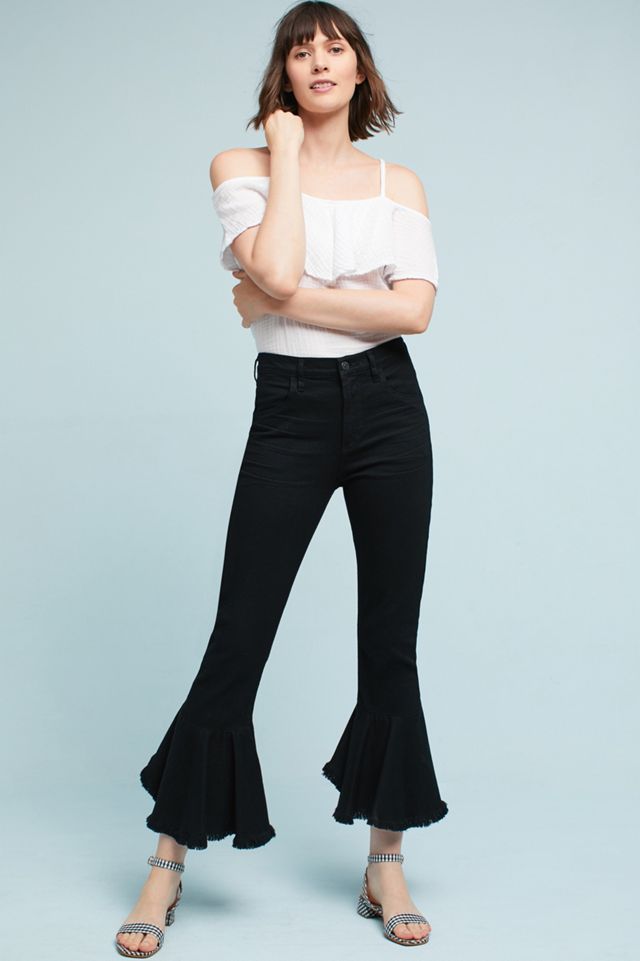 Citizens of Humanity Drew High-Rise Cropped Flare Jeans