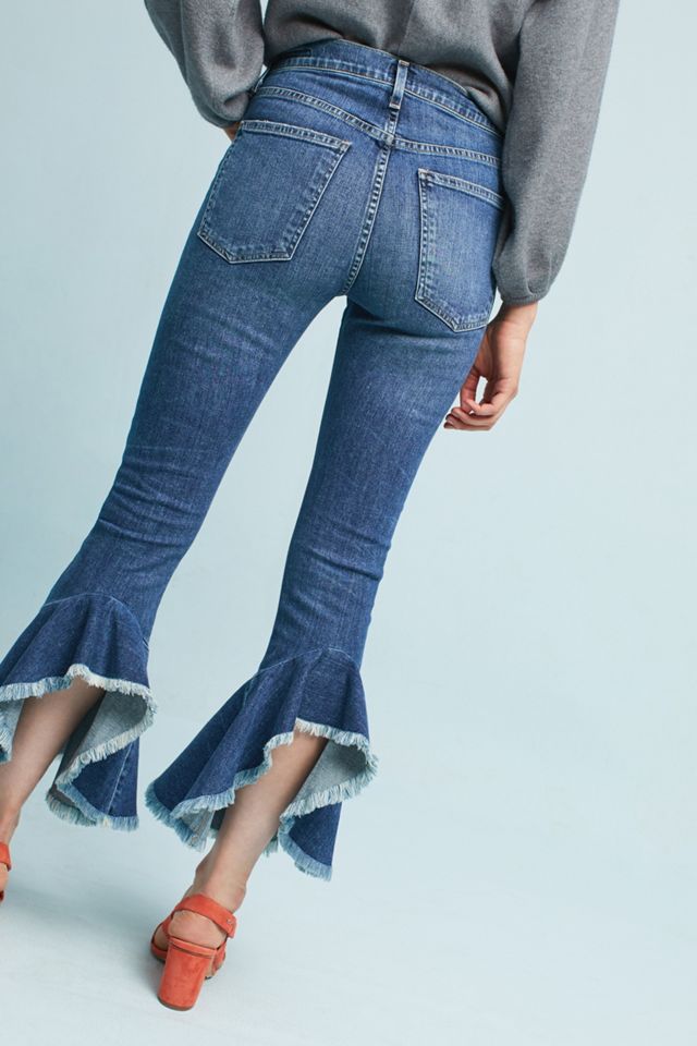 Citizens of Humanity Drew High-Rise Cropped Flare Jeans #3