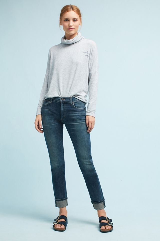 Citizens of Humanity Jazmin High-Rise Cropped Jeans