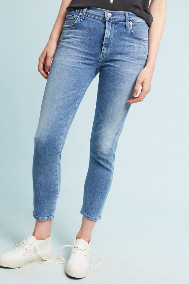 Citizen of humanity rocket store crop high rise skinny