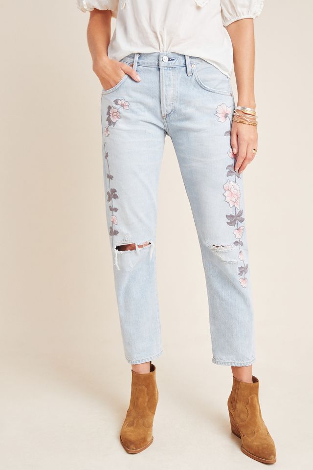 Citizens of humanity embroidered hot sale jeans