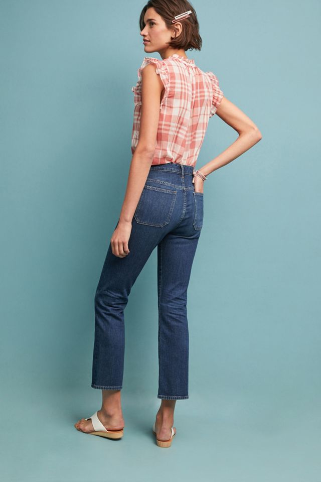 Citizens of Humanity Kamila Ultra High-Rise Cropped Flare Jeans #1