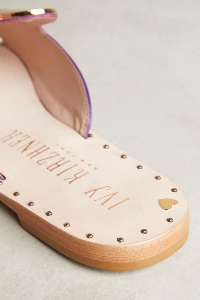 Ivy Kirzhner Heart Slide Sandals #4