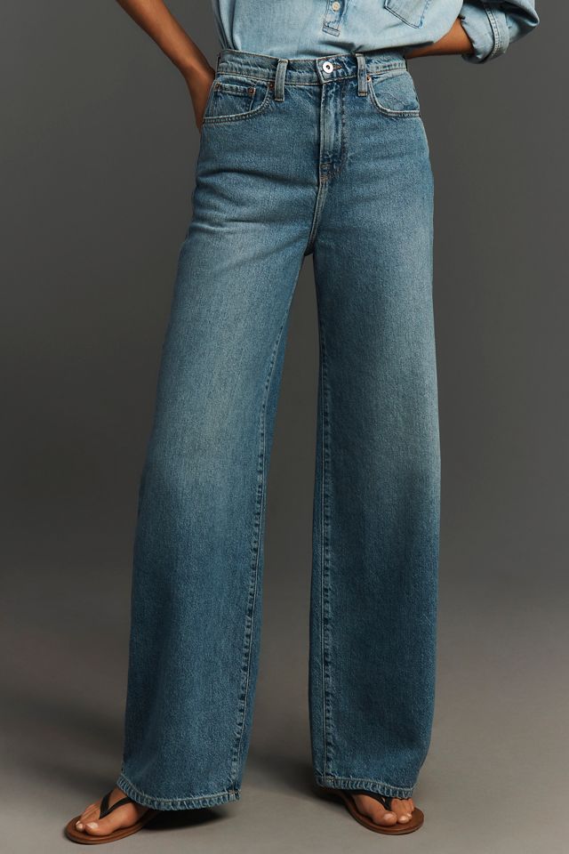 NSF Delta High-Rise Wide-Leg Jeans #1
