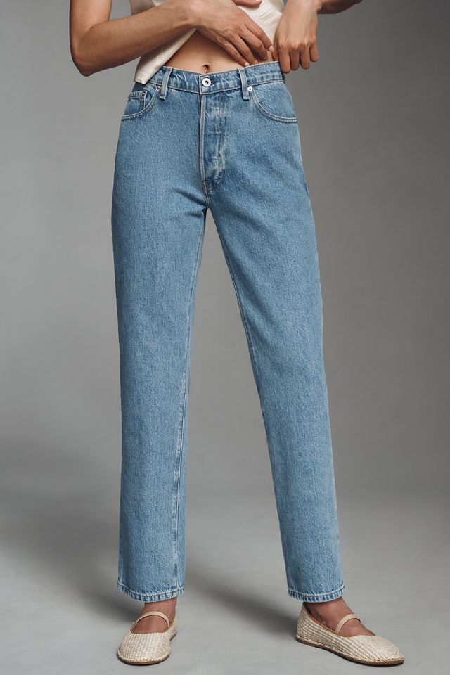 NSF Owen Mid-Rise Slouch Straight-Leg Jeans #1