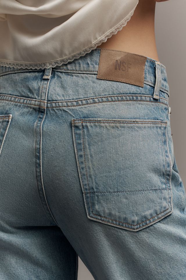 NSF Owen Mid-Rise Relaxed Straight-Leg Jeans #3