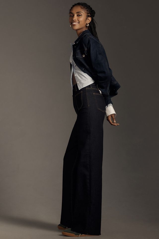 Unpublished Noemi High-Rise Wide-Leg Patch Pocket Jeans #2