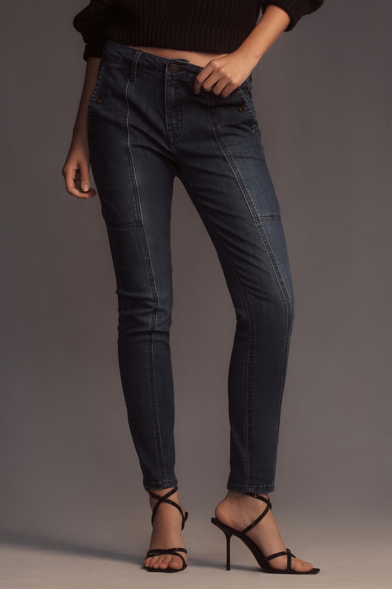 Unpublished Kora Mid-Rise Skinny Jeans