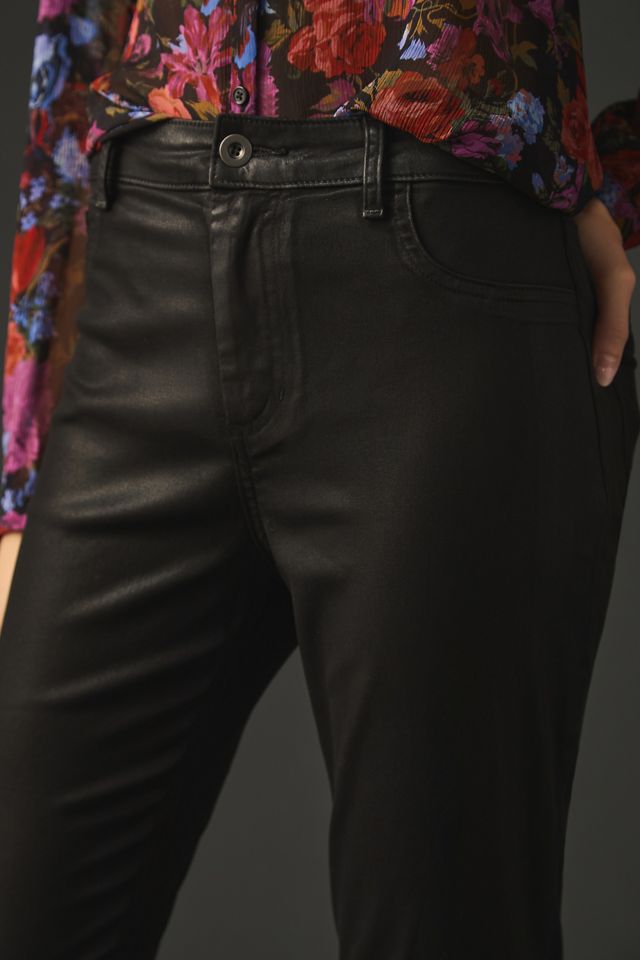 Bella Dahl Lennon High-Rise Straight Coated Jeans #3