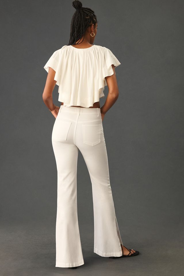 Bella Dahl Cleo High-Rise Side-Slit Jeans #3
