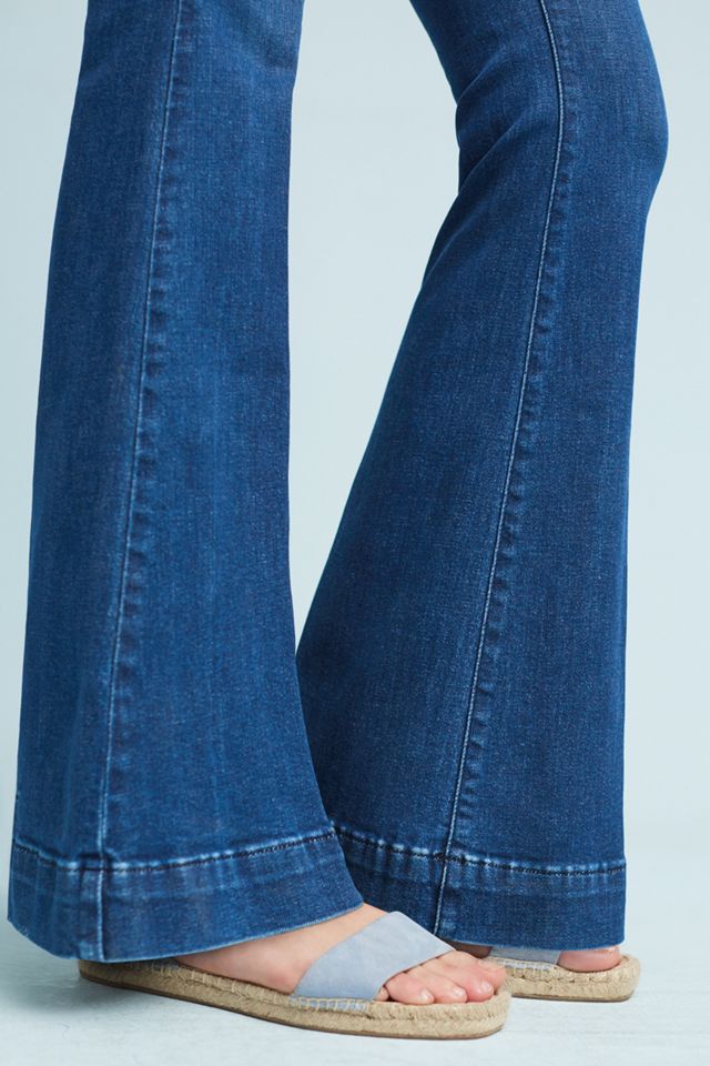James Jeans Shaybel Mid-Rise Flare Petite Jeans #1
