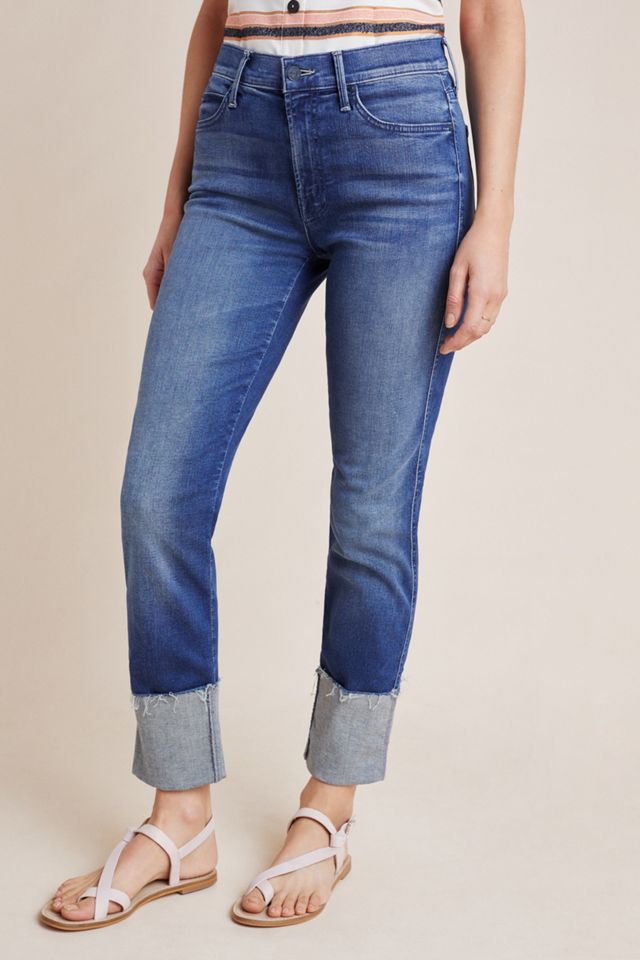 MOTHER The Ponyboy High-Rise Cuffed Fray Jeans #2